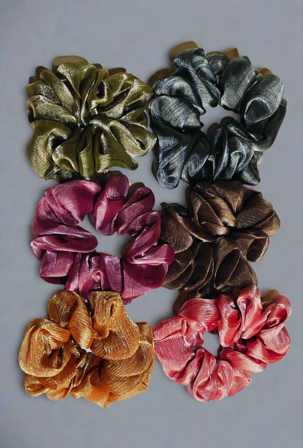Luxe Satin Shine Scrunchies