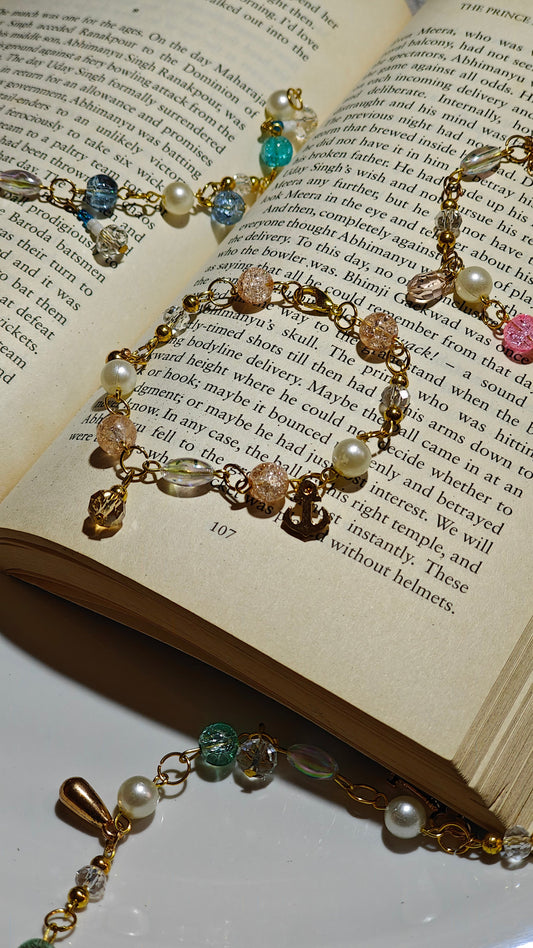 Pastel Charm Crystal Beaded Bracelets