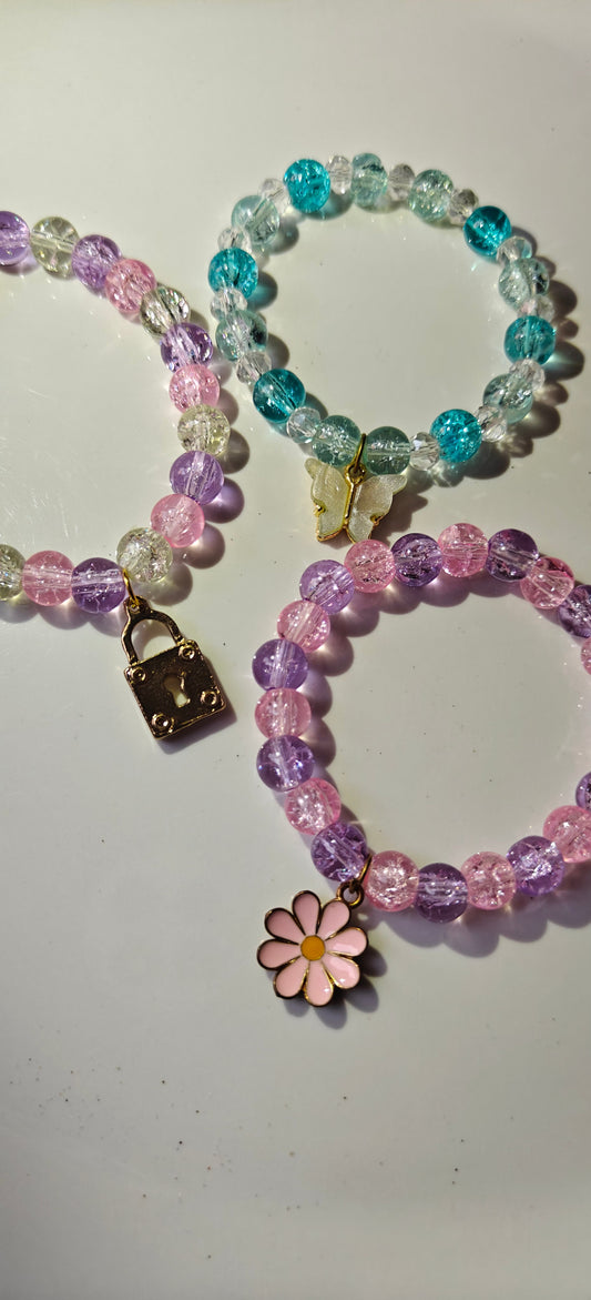Whimsy Pop Beaded Charm Bracelets — Random picked