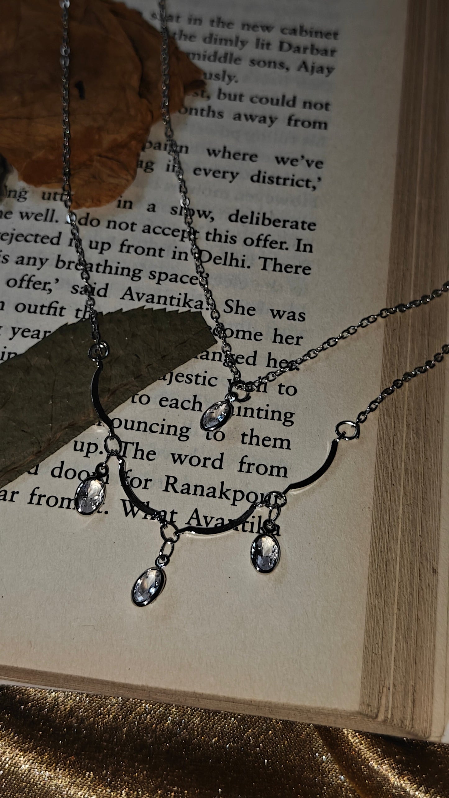 DEWDROP NECKLACE (ANTI-TARNISH)