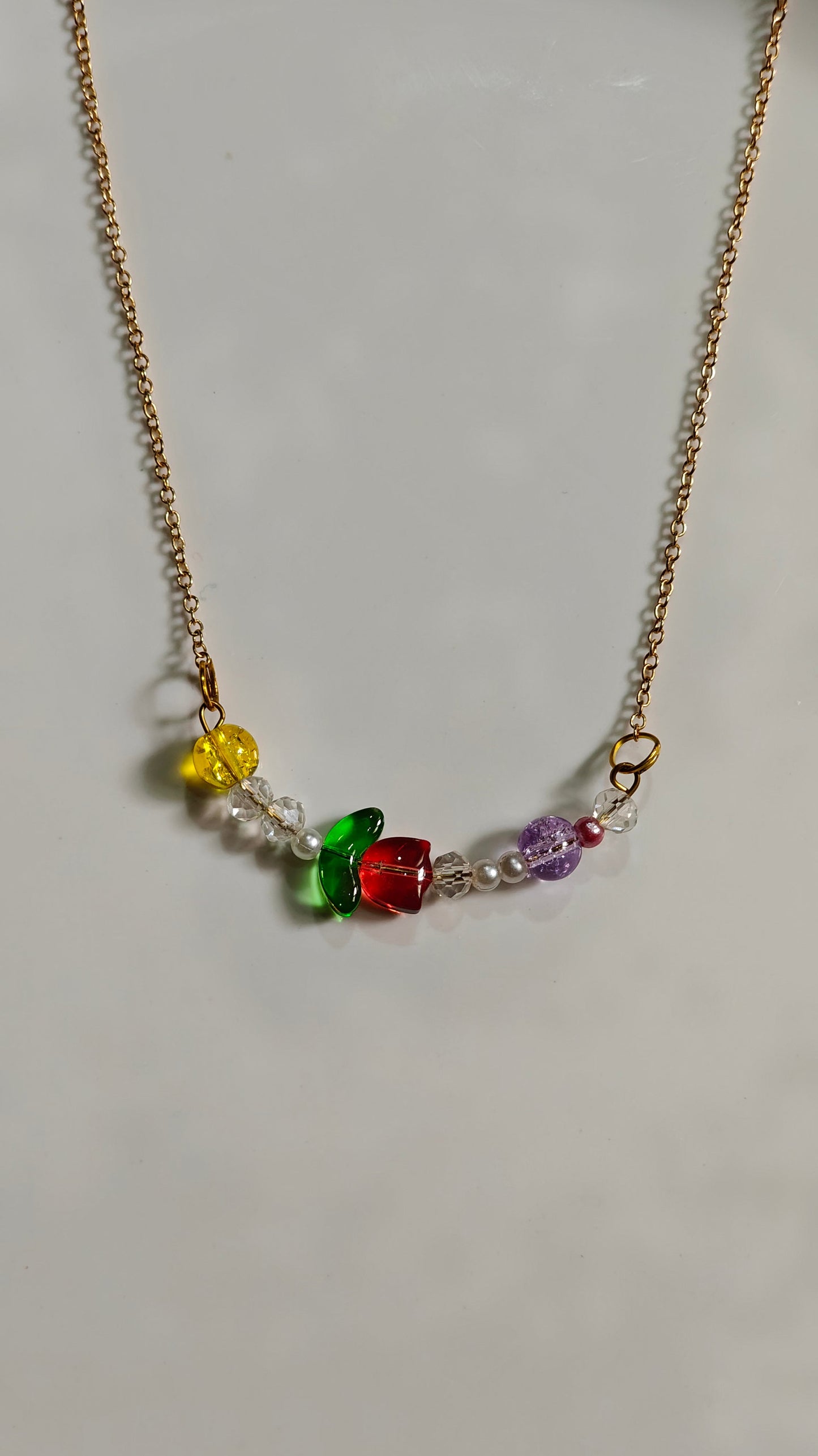 Tulip Garden Charm Necklace