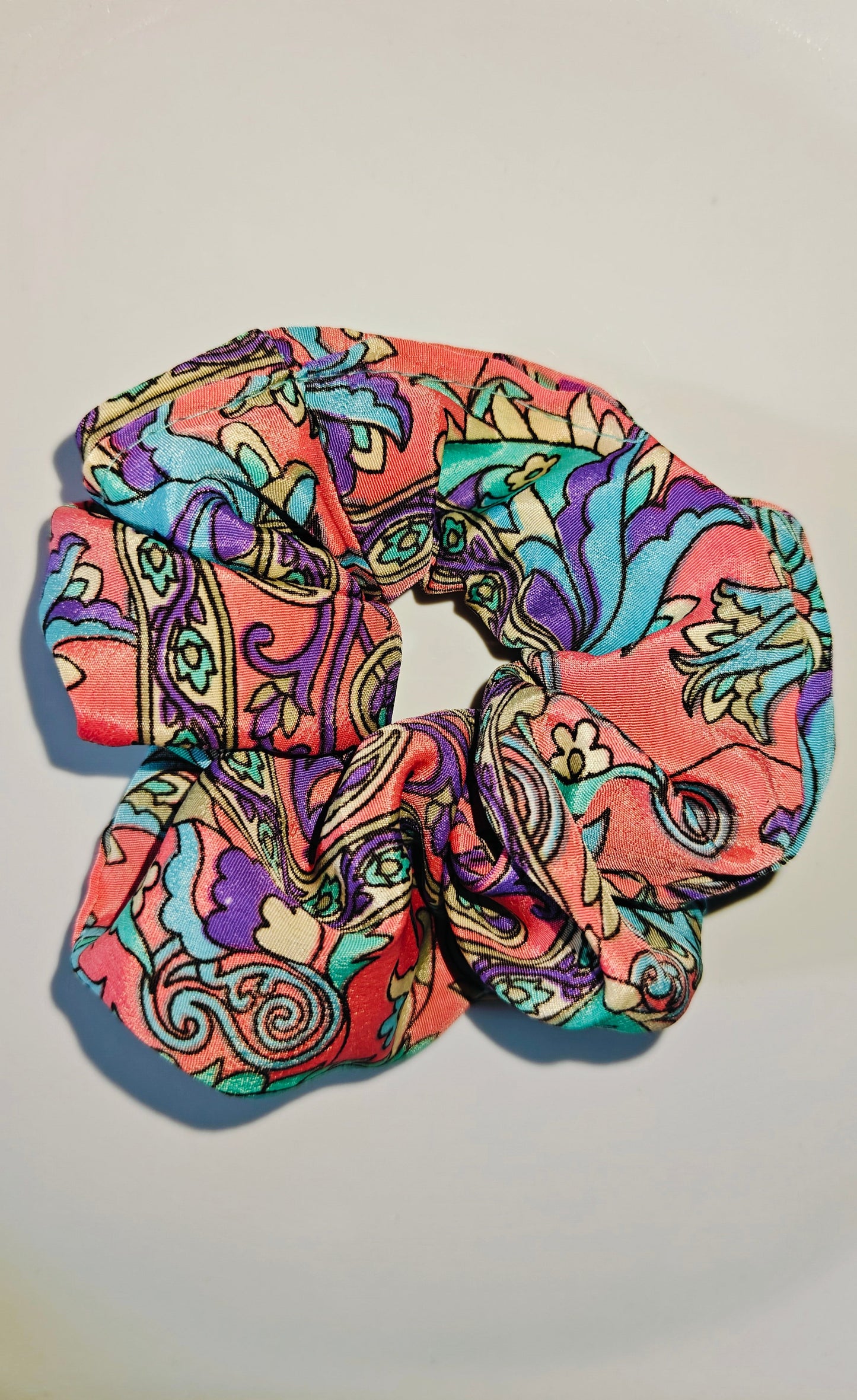 Premium Boho Printed Scrunchies