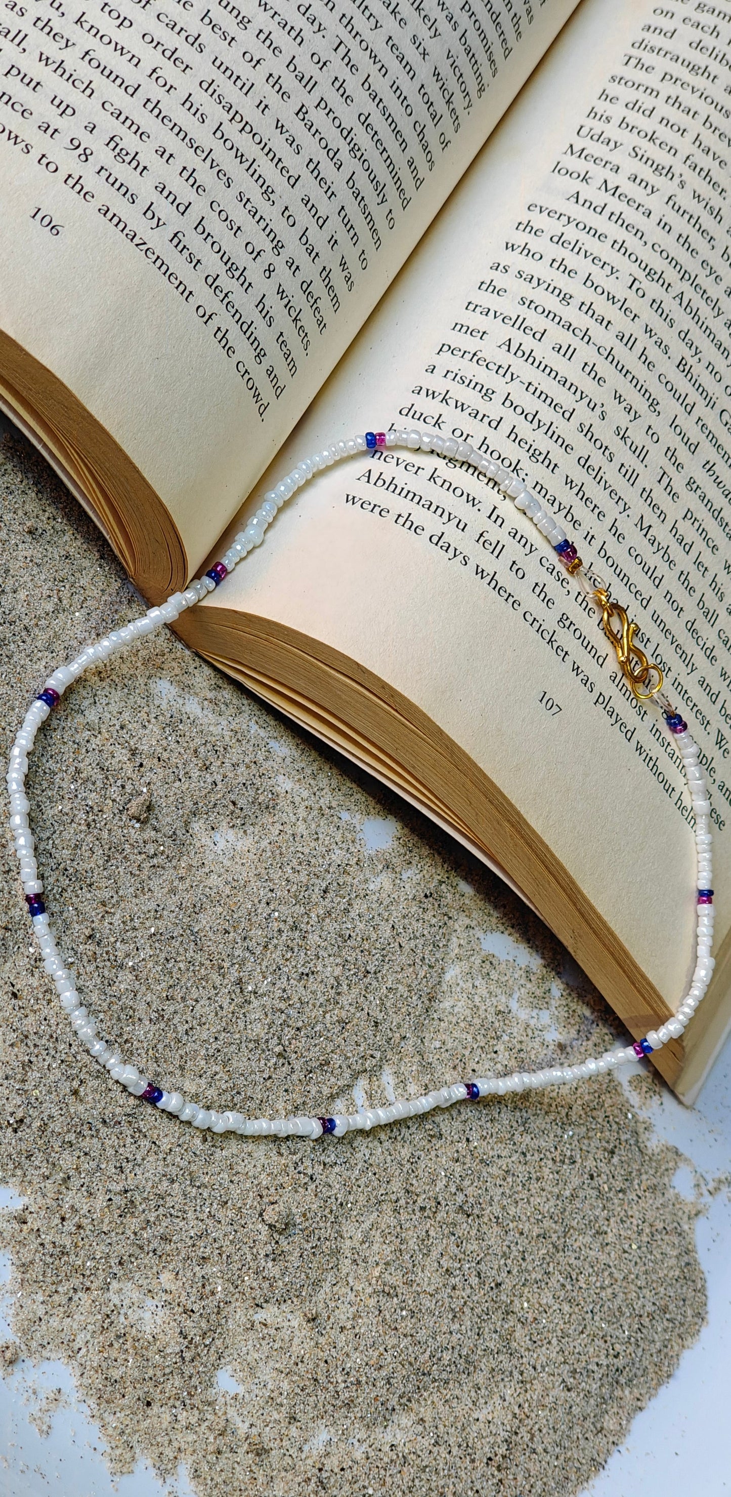 Pearl Aura Beaded Necklace