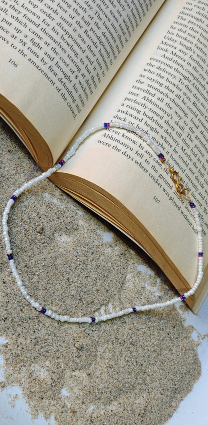 Pearl Aura Beaded Necklace