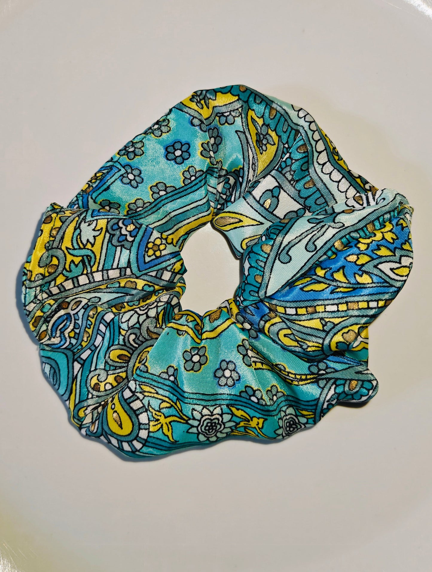 Premium Boho Printed Scrunchies