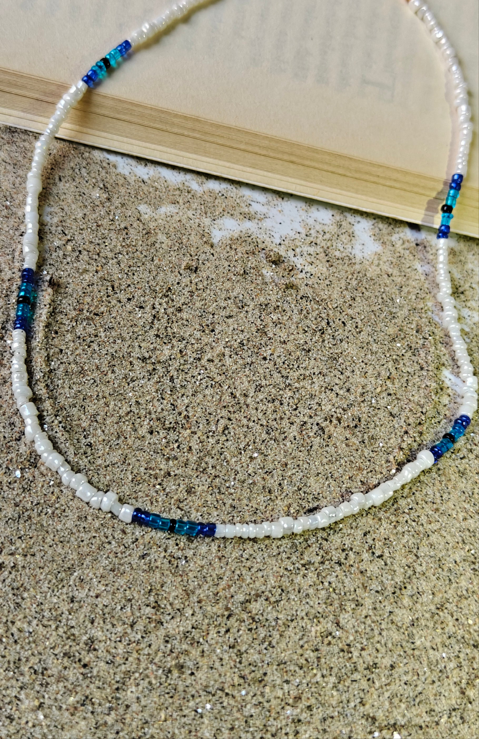 Pearl Aura Beaded Necklace