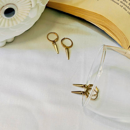 Trendy Charm Earrings (Gold Platted)