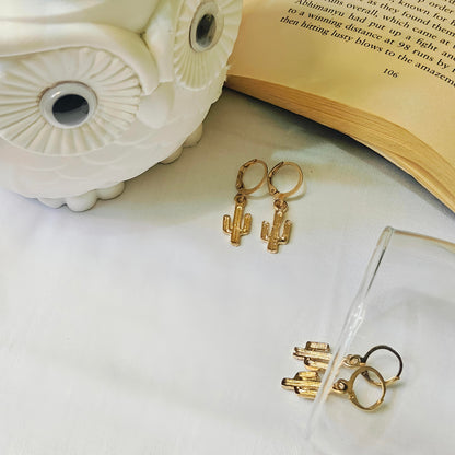 Trendy Charm Earrings (Gold Platted)
