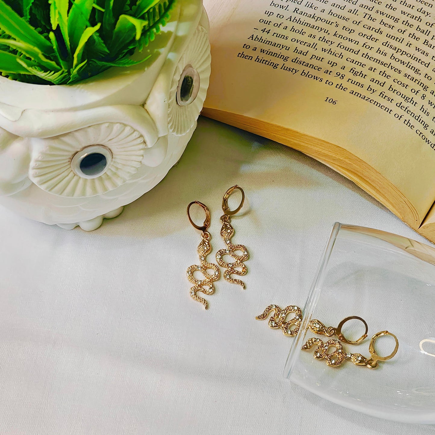 Trendy Charm Earrings (Gold Platted)