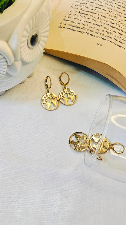 Trendy Charm Earrings (Gold Platted)