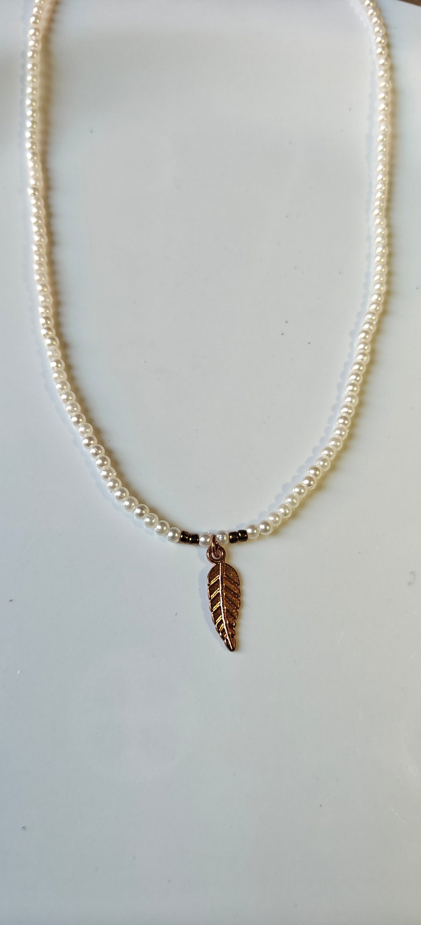 Pearl Aura Beaded Necklace