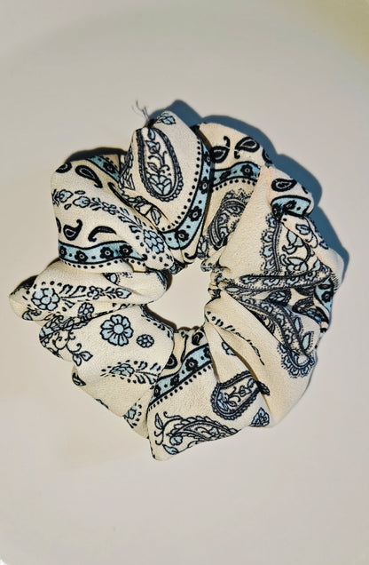 Premium Boho Printed Scrunchies
